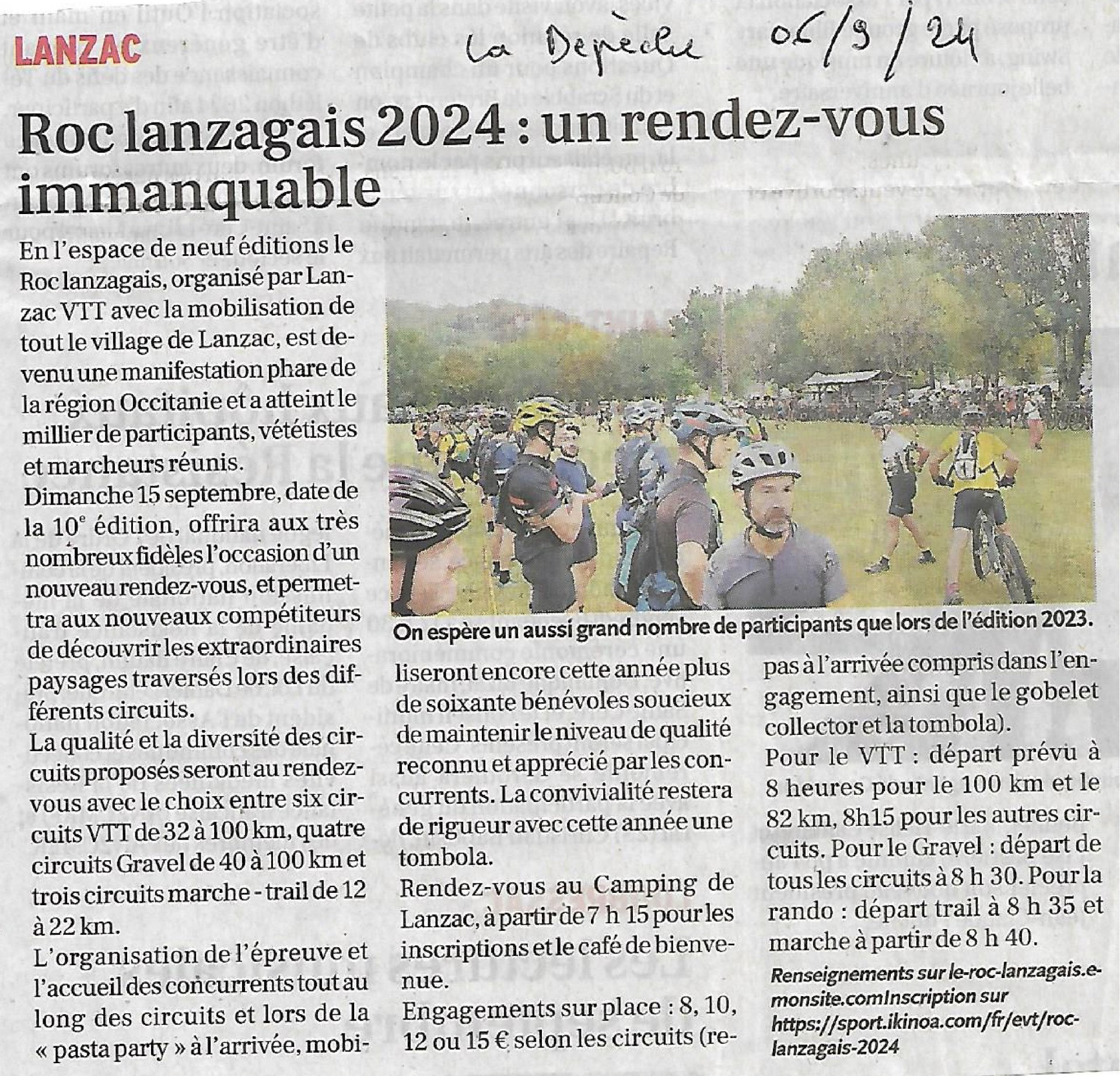 Rlz 2024 la depeche